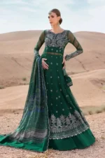 Maria B Stiched (3pc) Net | Embroided net suit | D-2507-A - Festive Collection