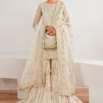 Baroque Pret (3pc) Chiffon | EMBROIDERED CHIFFON SF-687 - Formal Collection