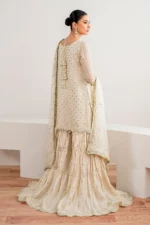 Baroque Pret (3pc) Chiffon | EMBROIDERED CHIFFON SF-687 - Formal Collection - Image 6