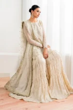 Baroque Pret (3pc) Chiffon | EMBROIDERED CHIFFON SF-687 - Formal Collection - Image 5