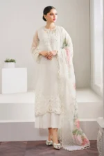 Baroque Pret (3pc) Organza | EMBROIDERED ORGANZA SF-526 - Festive Collection