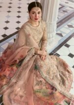 Afrozeh Stiched (3pc) Organza | ECC-02-MONARCH - Formal Collection - Image 6